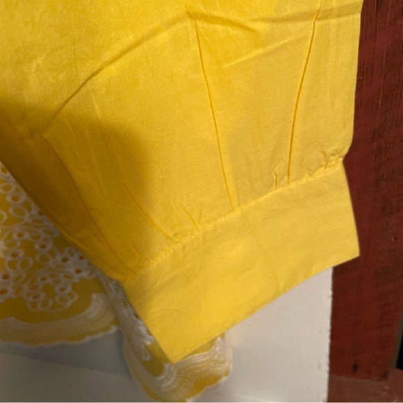 American Sweetheart Sun Yellow Tunic Style Top. classic/boho/California/elegant - Picture 11 of 15